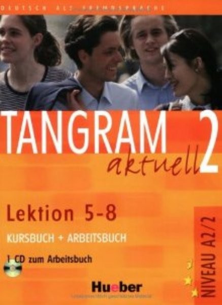 Tangram aktuell 2 (Lektion 5-8) Kursbuch + Arbeitsbuch + CD