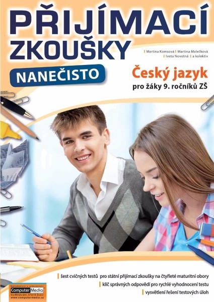 Přijímací zkoušky nanečisto Český jazyk pro žáky 9. ročníků ZŠ