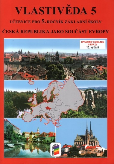 Vlastivěda 5.r. - Česká republika jako součást Evropy - učebnice