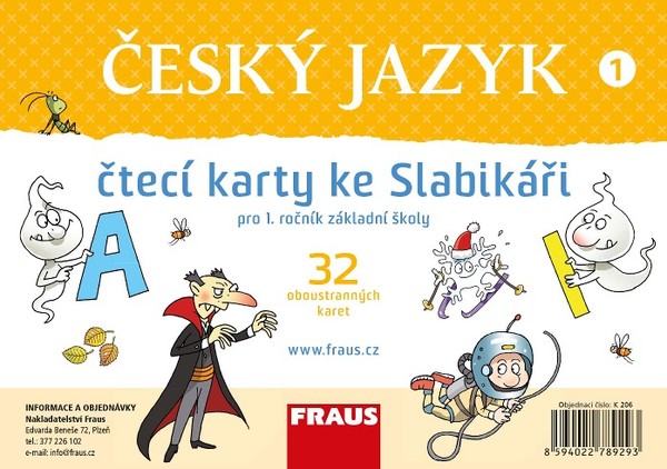 Slabikář - Čtecí karty pro 1.r. ZŠ (nová generace)
