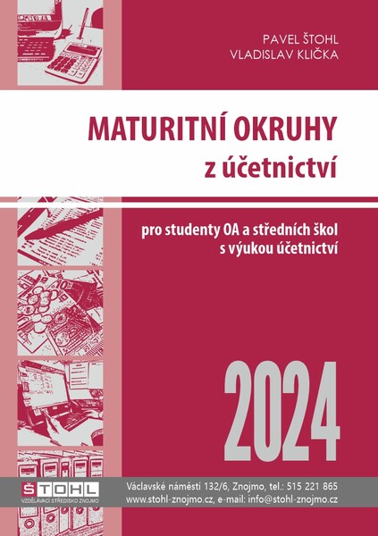 Maturitní okruhy z účetnictví 2024