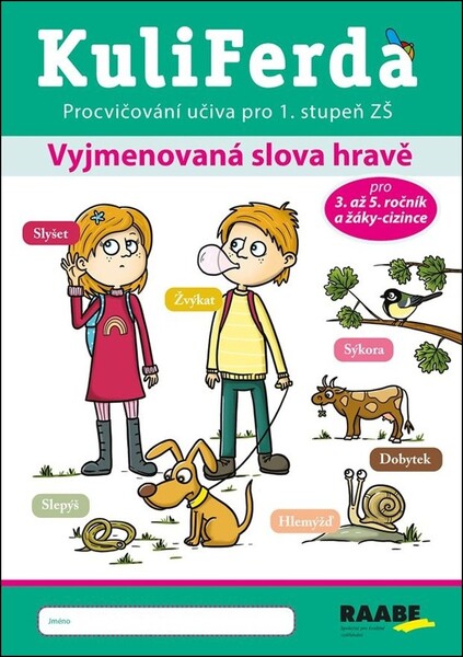 KuliFerda - Vyjmenovaná slova hravě pro 3. až 5.r.