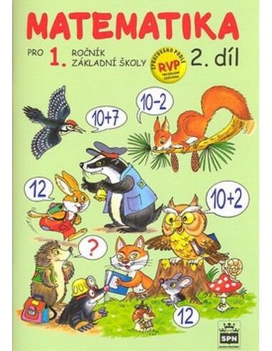 Matematika 1.r. ZŠ 2.díl (nová řada dle RVP)