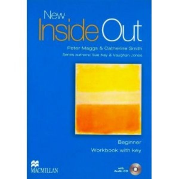 New Inside Out Beginner Workbook with key + audio CD (pracovní sešit s klíčem)
