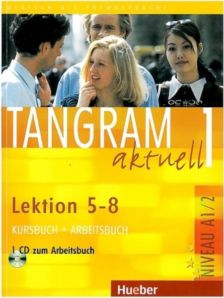 Tangram aktuell 1 (Lektion 5-8) Kursbuch + Arbeitsbuch + CD
