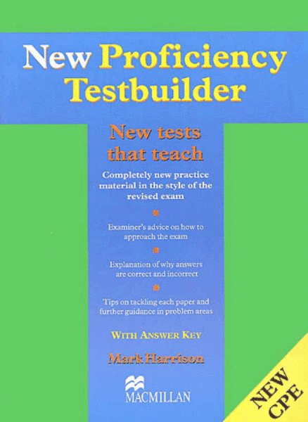 New Proficiency Testbuilder with answer key