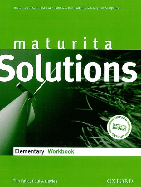Maturita Solutions Elementary Workbook (pracovní sešit)