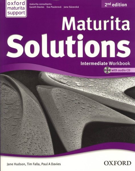 Maturita Solutions 2nd Edition Intermediate Workbook with Audio CD (pracovní sešit)